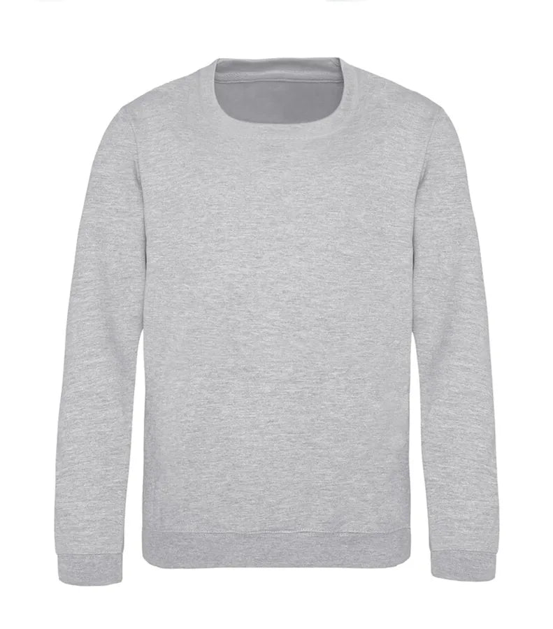 Kids AWDis Sweat HeatherGrey