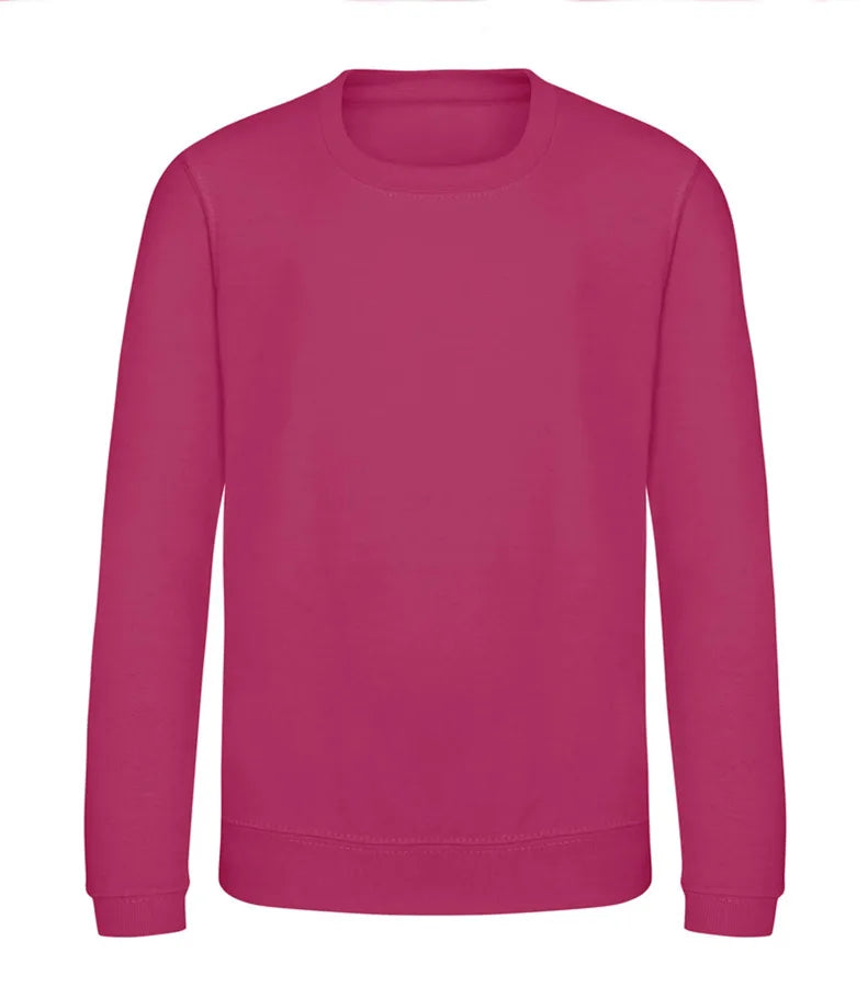 Kids AWDis Sweat HotPink