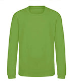 Kids AWDis Sweat LimeGreen
