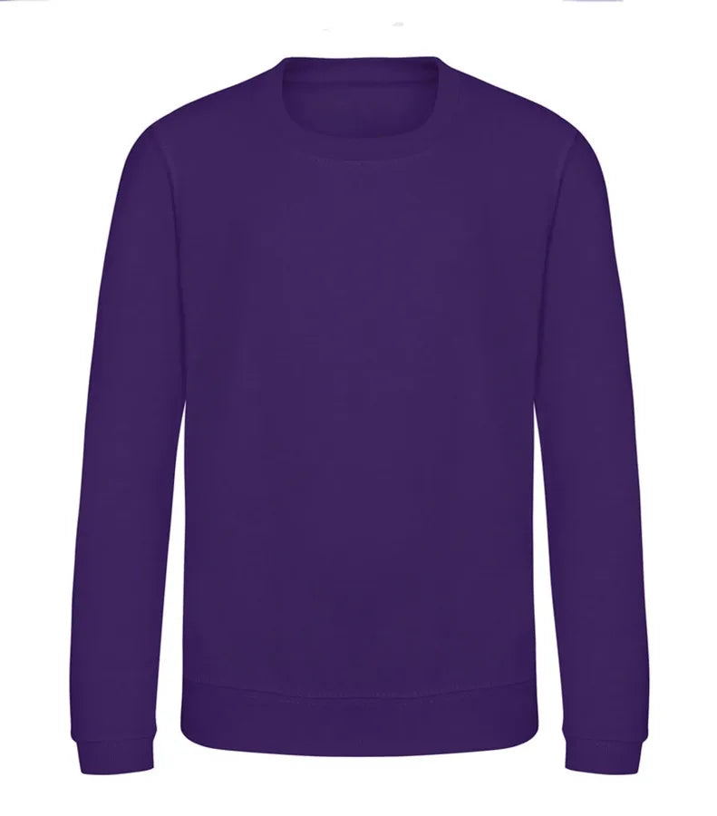 Kids AWDis Sweat Purple
