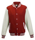Varsity Jacket FireRed/ArcticWhite