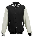 Varsity Jacket JetBlack/ArcticWhite