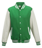 Varsity Jacket KellyGreen/ArcticWhite