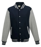 Varsity Jacket OxfordNavy/HeatherGrey