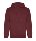 Organic Hoodie Burgundy