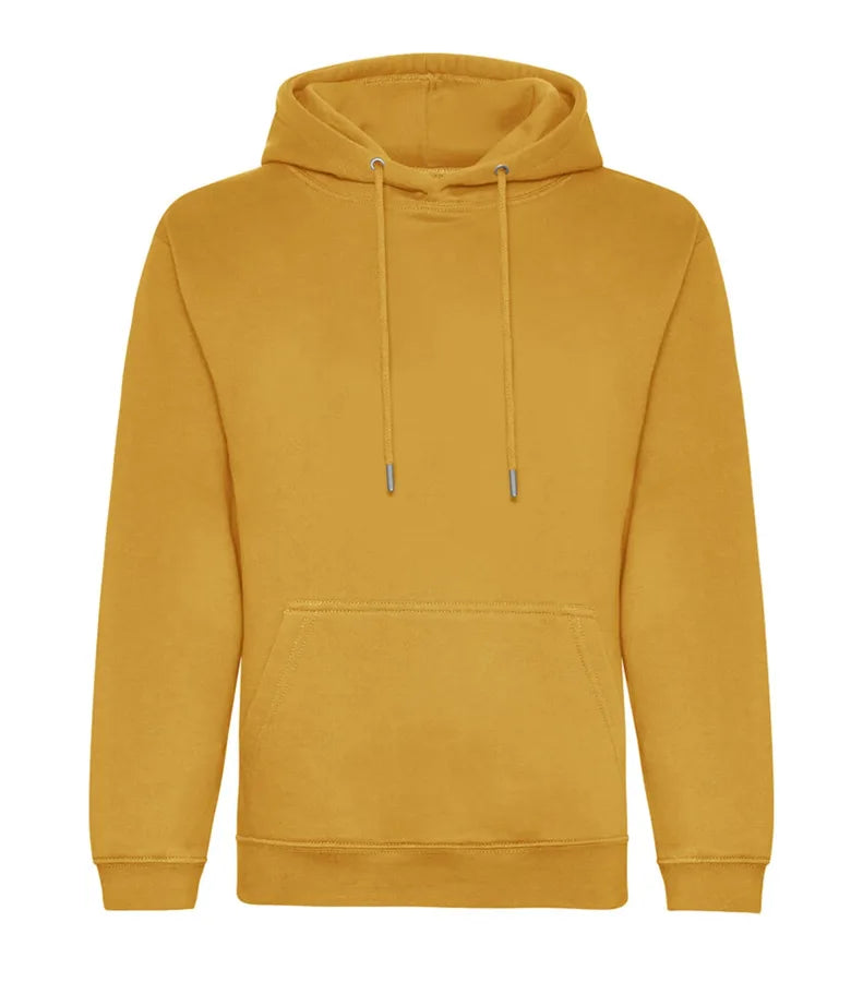 Organic Hoodie Mustard