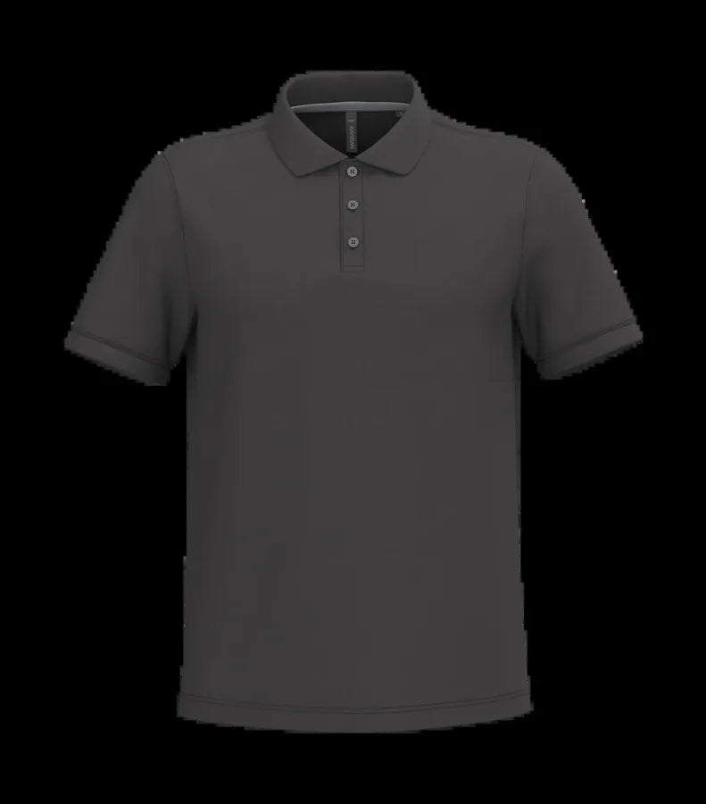 Men's Short-Sleeved Polo Shirt DarkGrey