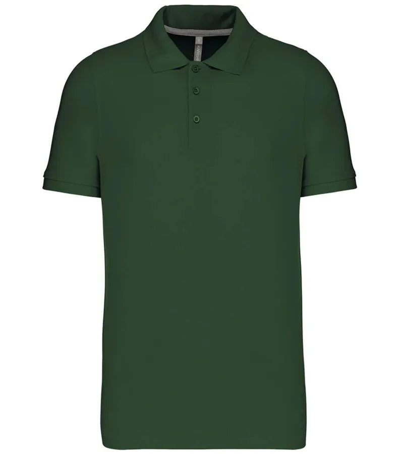 Men's Short-Sleeved Polo Shirt ForestGreen