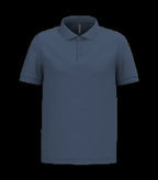 Men's Short-Sleeved Piqué Polo Shirt DeepBlue