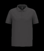 Men's Short-Sleeved Piqué Polo Shirt DarkGrey