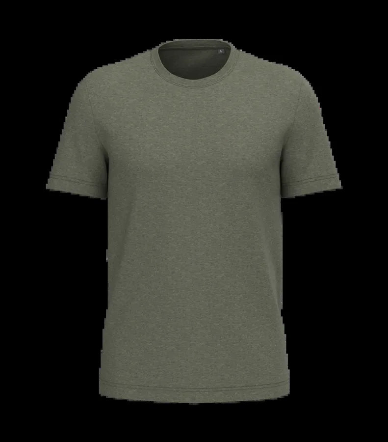 Men's BIO150IC Crew Neck T-shirt GreenMarbleHeather