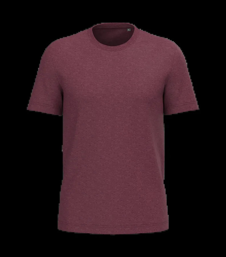 Men's BIO150IC Crew Neck T-shirt WineHeather