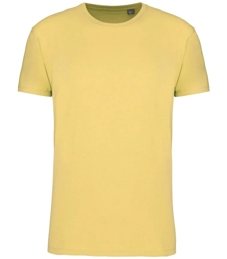 Organic 190IC Crew Neck T-shirt LemonYellow