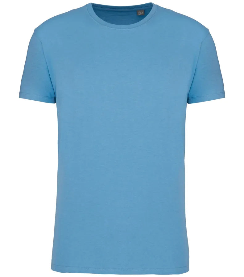 Organic 190IC Crew Neck T-shirt Cloudyblueheather