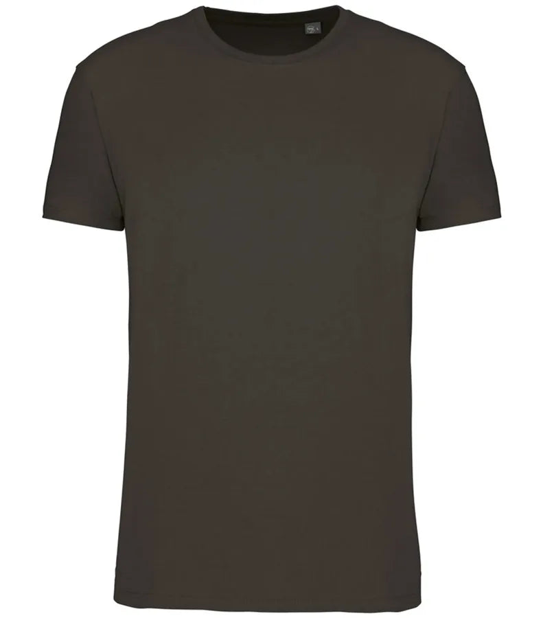 Organic 190IC Crew Neck T-shirt DarkGrey