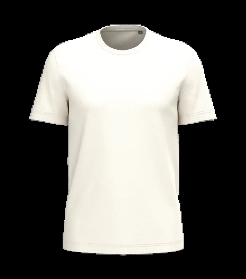 Organic 190IC Crew Neck T-shirt CoconutMilk