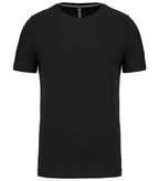 Short-Sleeved Crew Neck T-shirt Black