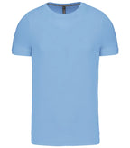 Short-Sleeved Crew Neck T-shirt SkyBlue