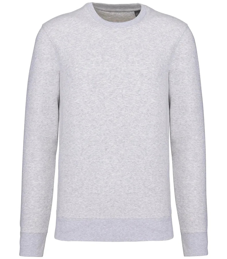 Eco-Friendly Crew Neck Sweatshirt AshHeather