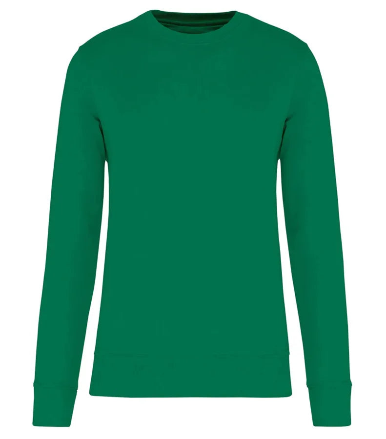 Eco-Friendly Crew Neck Sweatshirt KellyGreen