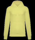 Men's Eco-Friendly Hooded Sweatshirt LemonYellow