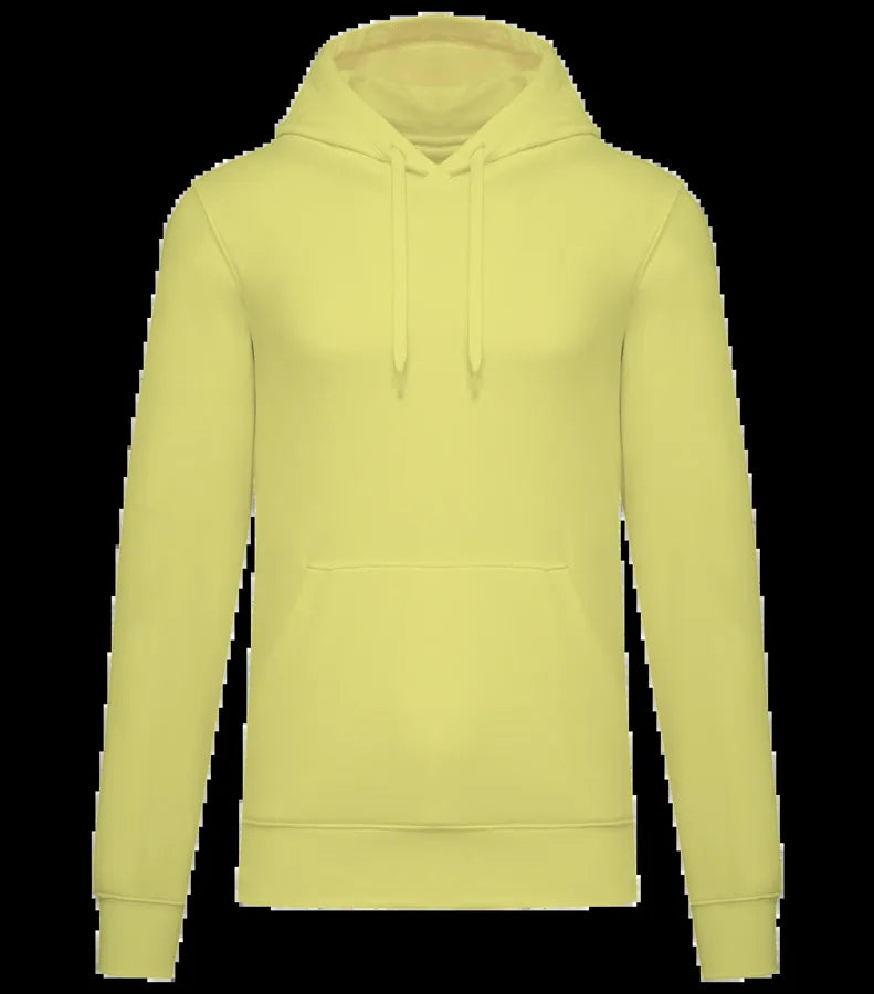 Men's Eco-Friendly Hooded Sweatshirt LemonYellow