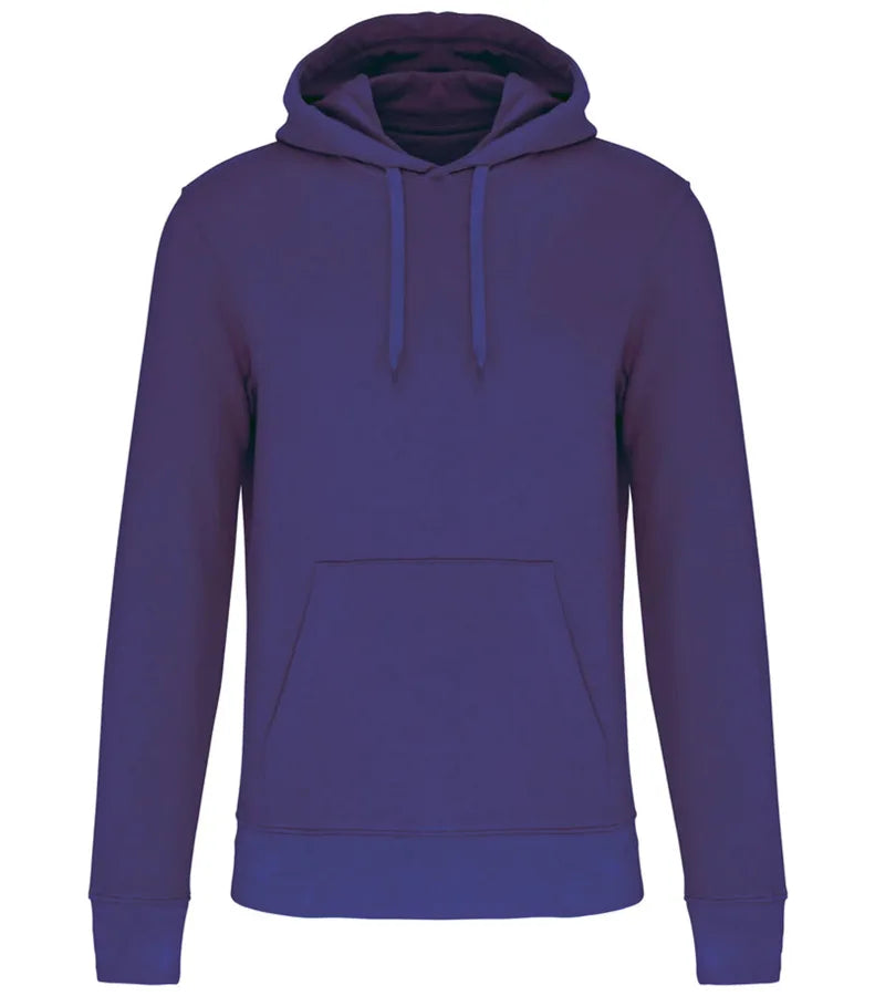 Men's Eco-Friendly Hooded Sweatshirt DeepPurple