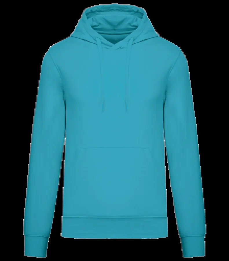 Men's Eco-Friendly Hooded Sweatshirt SeaTurquoise