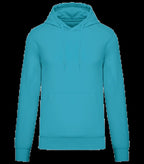 Men's Eco-Friendly Hooded Sweatshirt SeaTurquoise