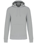 Men's Eco-Friendly Hooded Sweatshirt SnowGrey
