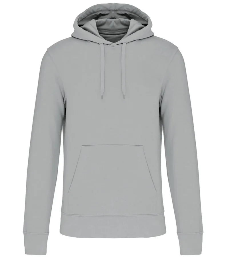 Men's Eco-Friendly Hooded Sweatshirt SnowGrey