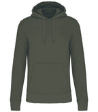 Men's Eco-Friendly Hooded Sweatshirt DarkKhaki