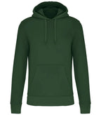 Men's Eco-Friendly Hooded Sweatshirt ForestGreen