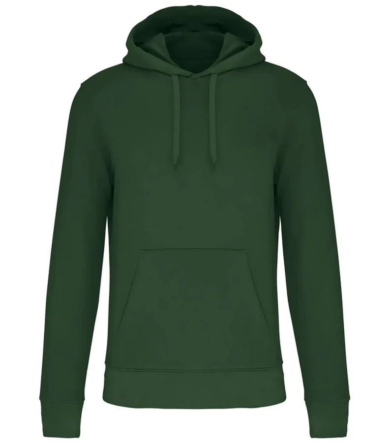 Men's Eco-Friendly Hooded Sweatshirt ForestGreen