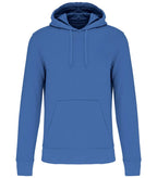 Men's Eco-Friendly Hooded Sweatshirt LightRoyalBlue