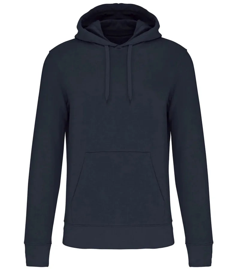 Men's Eco-Friendly Hooded Sweatshirt Navy