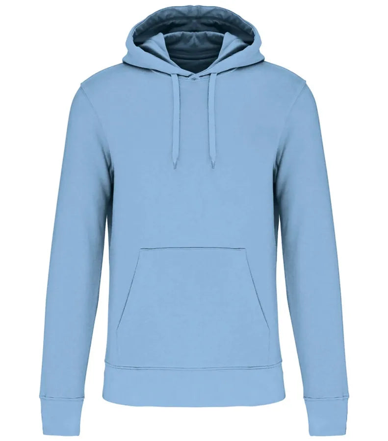 Men's Eco-Friendly Hooded Sweatshirt SkyBlue