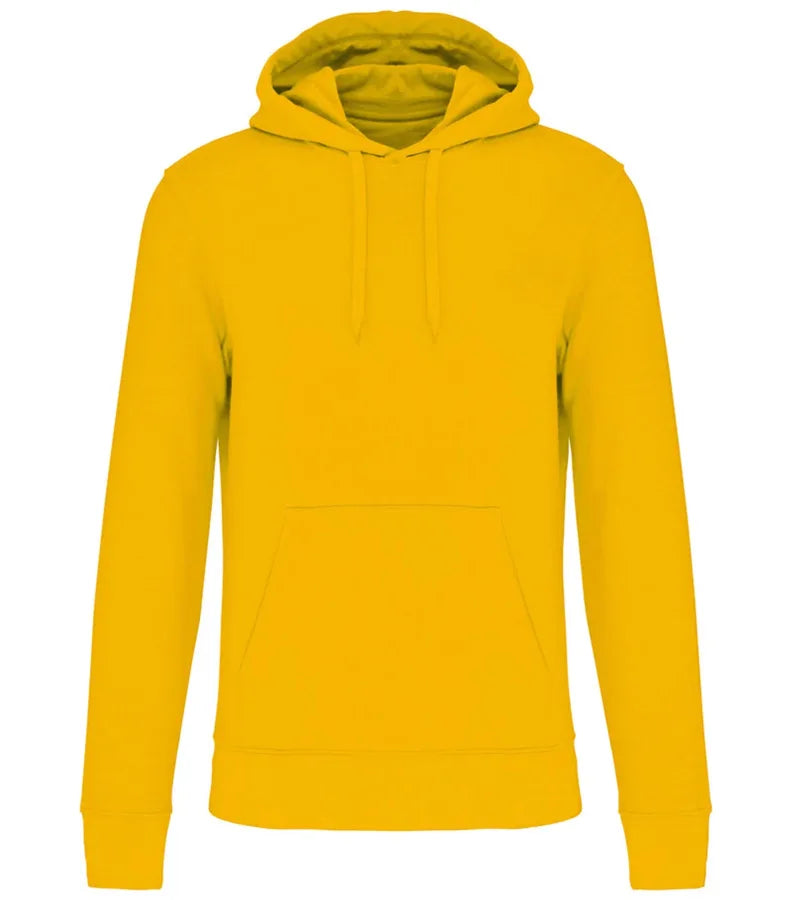 Men's Eco-Friendly Hooded Sweatshirt Yellow