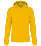 Men's Eco-Friendly Hooded Sweatshirt Yellow