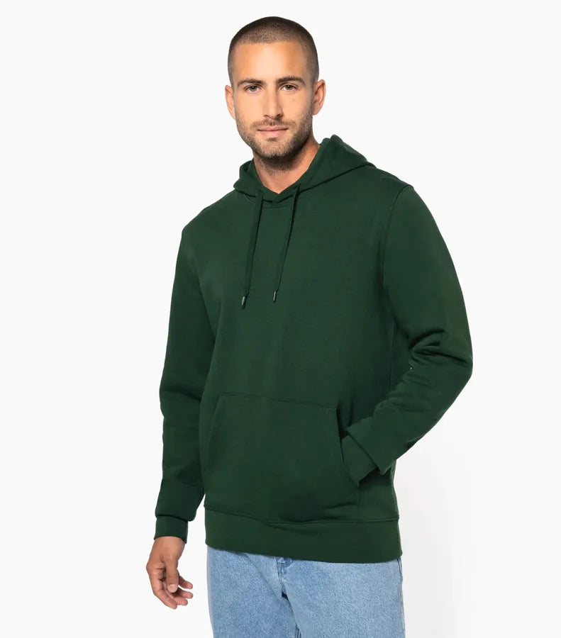 Men's Eco-Friendly Hooded Sweatshirt Clay