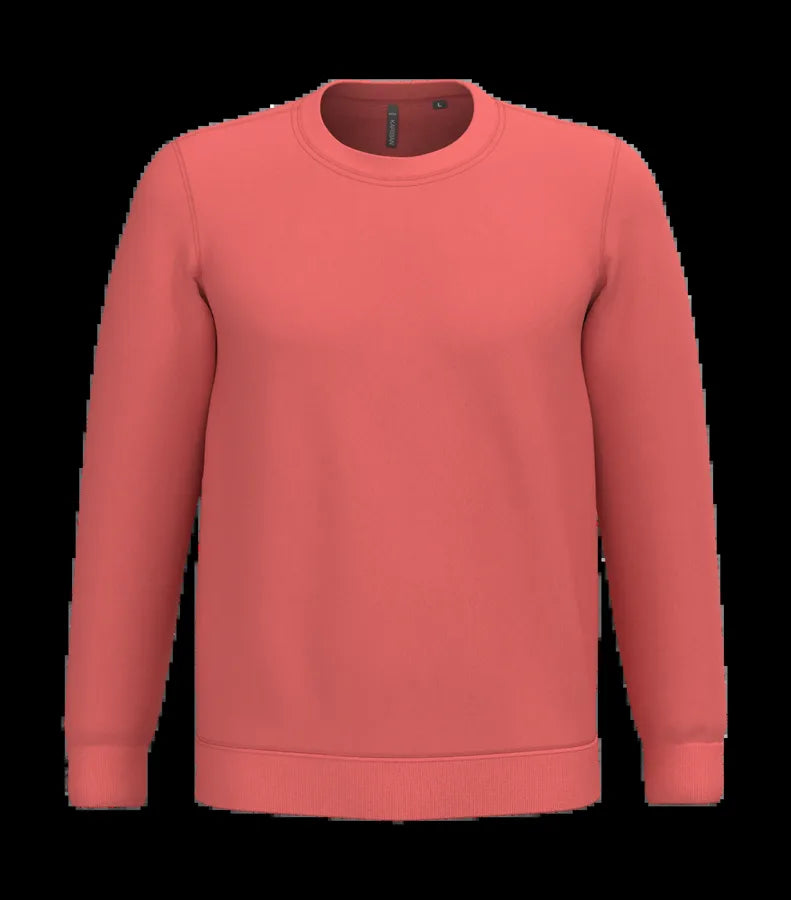 Crew Neck Sweatshirt TrueCoral