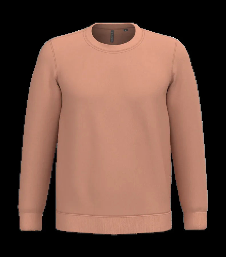Crew Neck Sweatshirt Peach