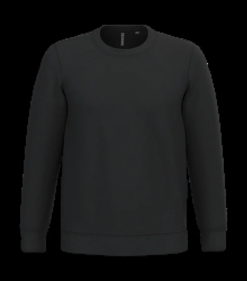 Crew Neck Sweatshirt Black