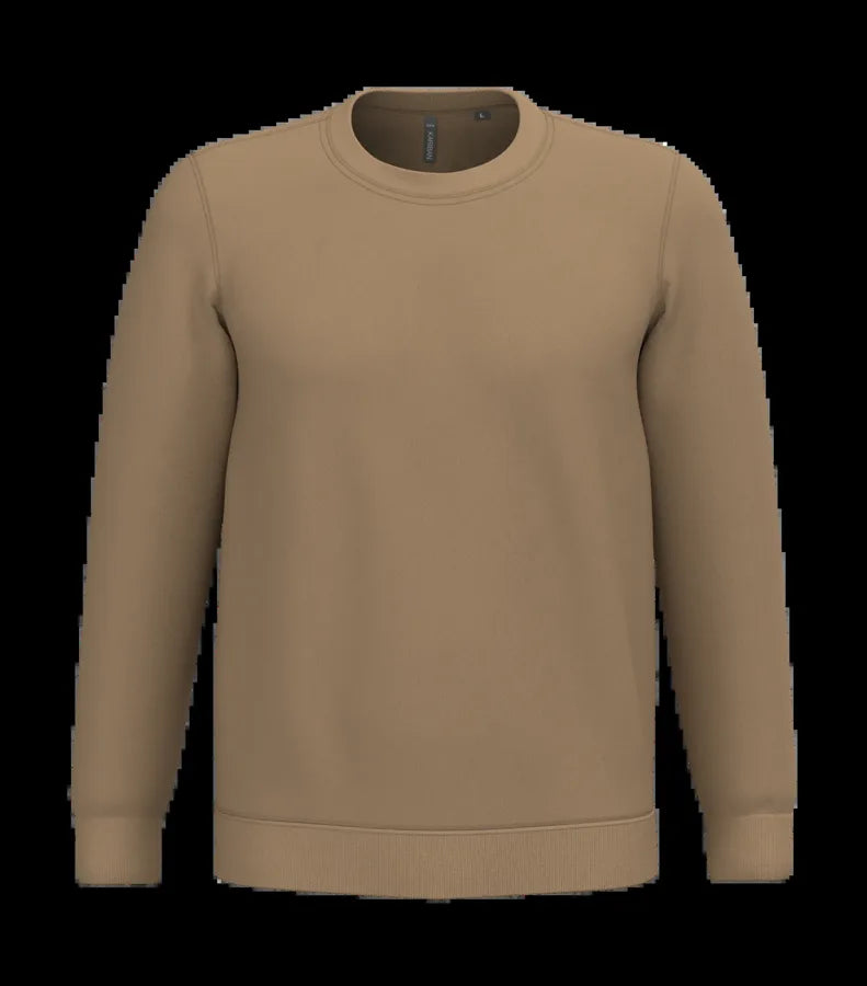 Crew Neck Sweatshirt Camel