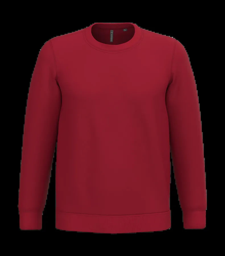 Crew Neck Sweatshirt CherryRed