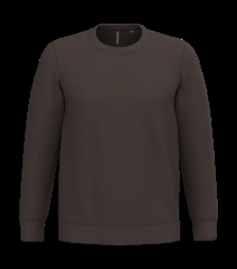 Crew Neck Sweatshirt Chocolate