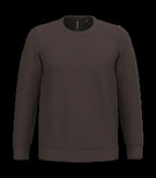 Crew Neck Sweatshirt Chocolate
