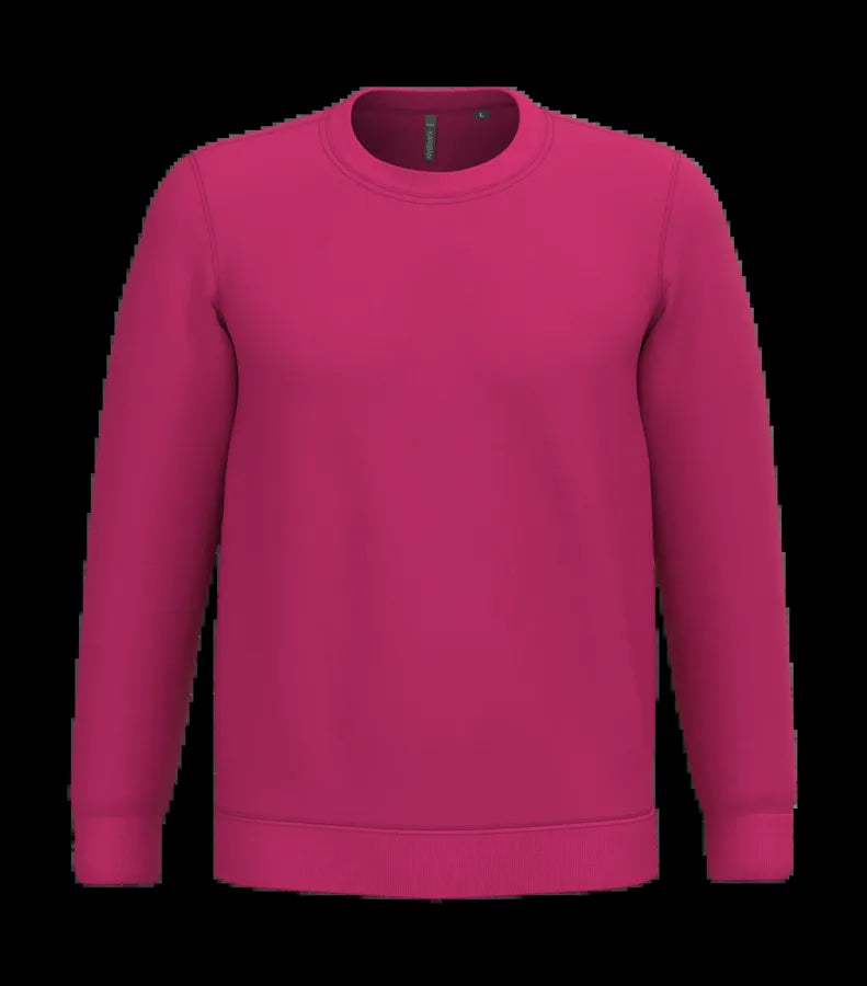 Crew Neck Sweatshirt Fuchsia