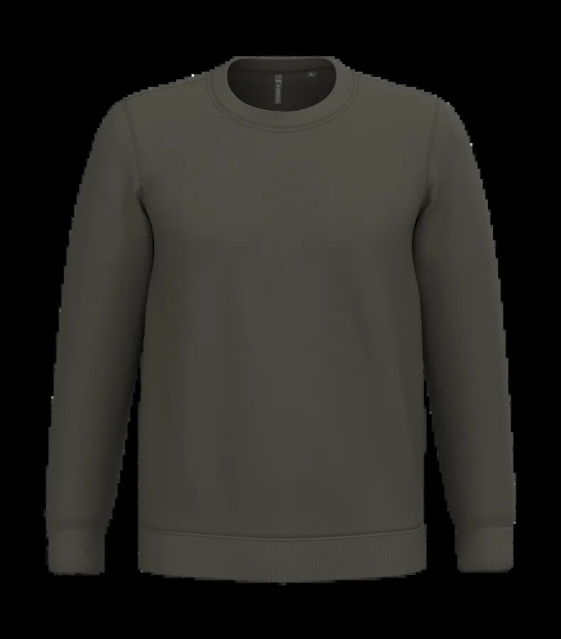 Crew Neck Sweatshirt GreenOlive