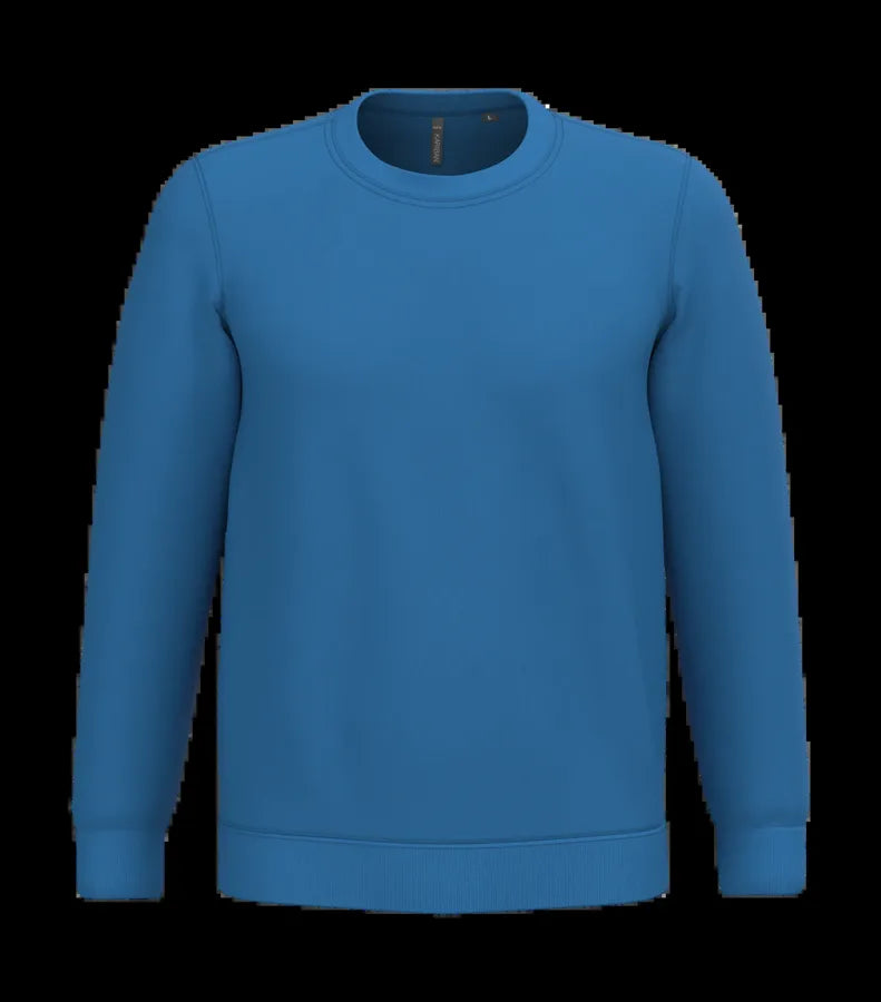 Crew Neck Sweatshirt LightRoyalBlue